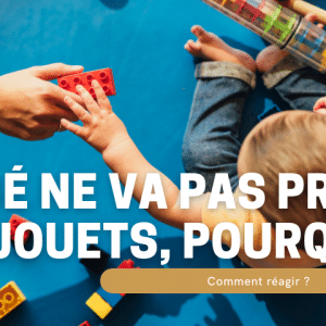 bébé ne veut pas prêter ses jouets
