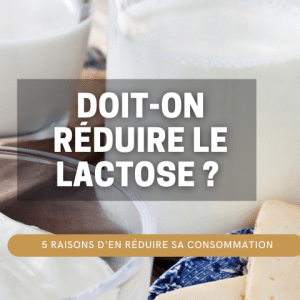 réduire le lactose alimentation